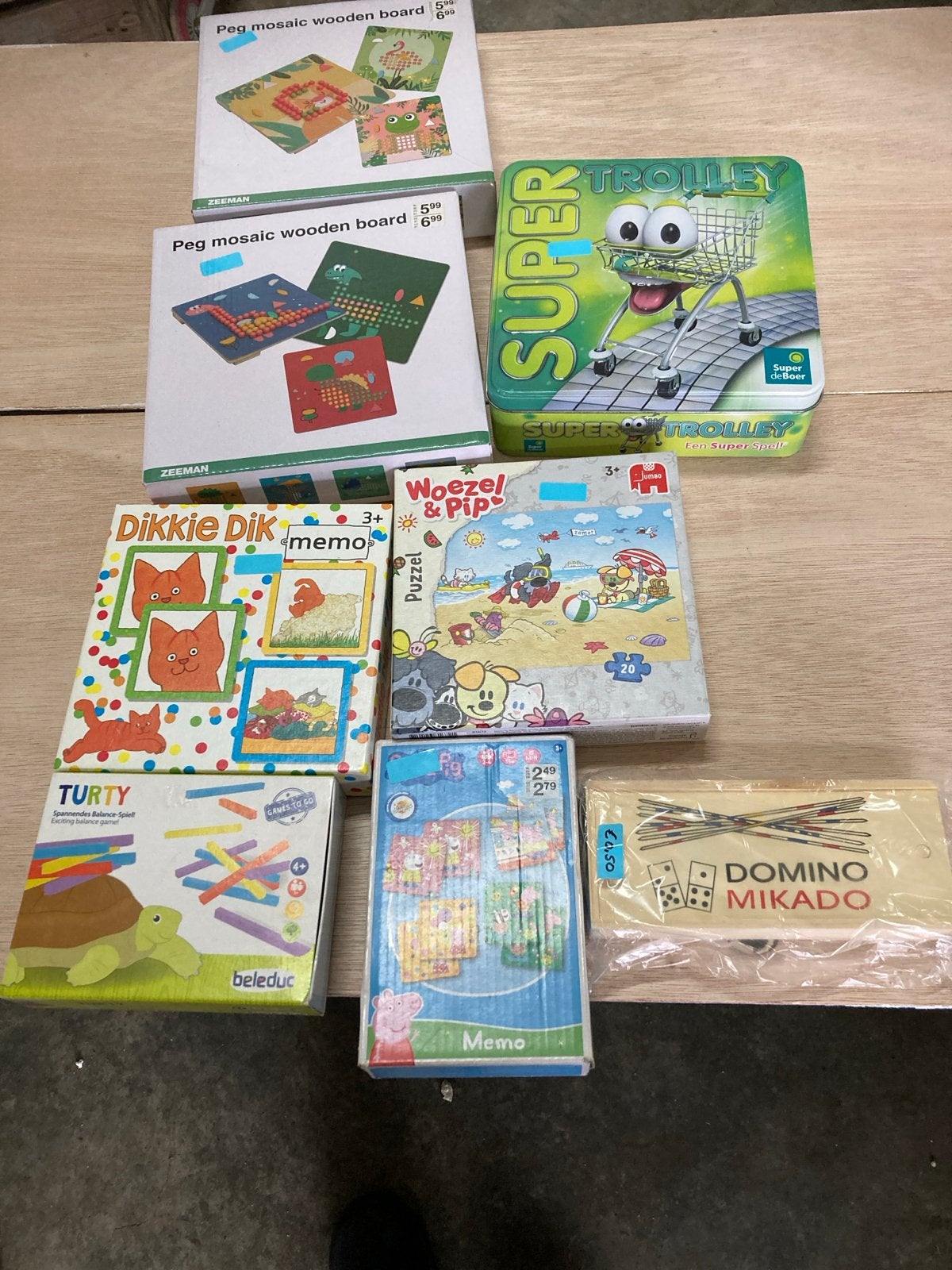 Diverse spelletjes en puzzels voor kinderen, Ophalen of Verzenden, Zo goed als nieuw, Jongen of Meisje