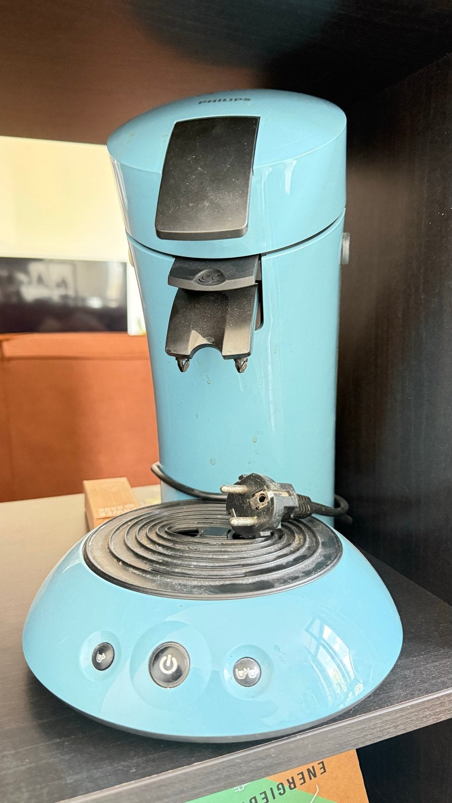 Philips Senseo Original Coffee Pad Maker - Light Blue, Koffiepads en cups, Gebruikt, Koffiemachine, Ophalen of Verzenden