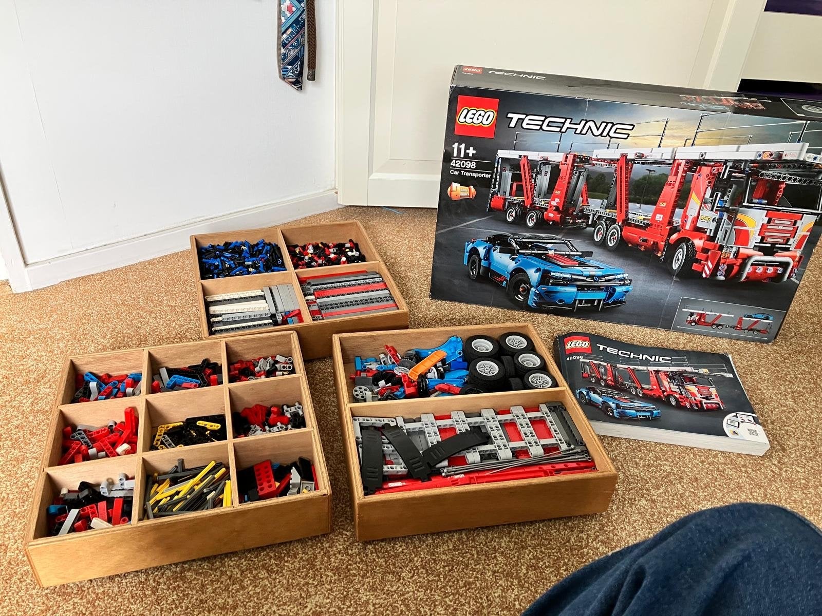 LEGO Technic 42098 Autotransporter - Zo goed als nieuw, Ophalen, Zo goed als nieuw