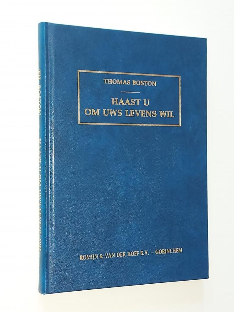 Thomas Boston: Haast u om uws levens wil., Boeken, Ophalen of Verzenden, Gelezen, Thomas Boston, Christendom | Protestants