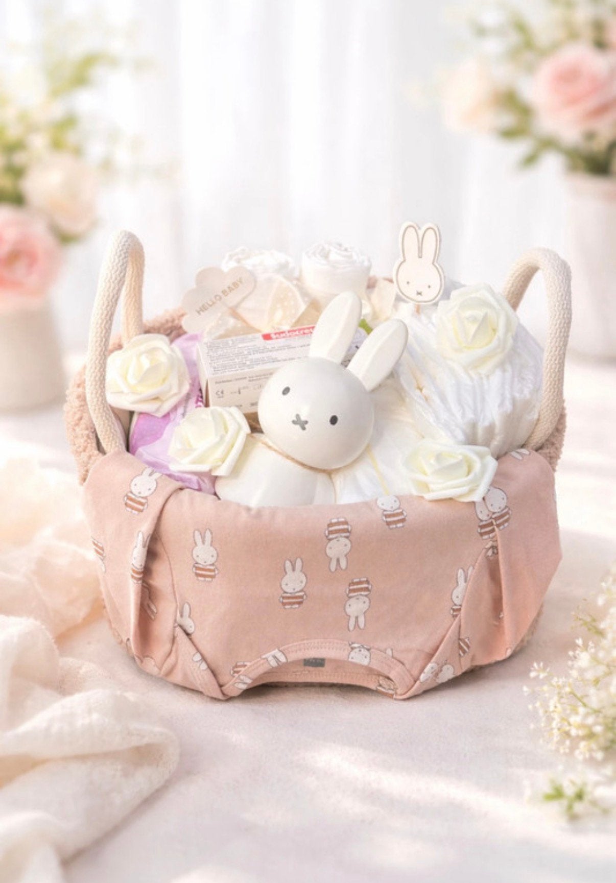 Luiermand Nijntje - Luiertaart - Kraamcadeau - Babyshower, Ophalen of Verzenden, Nieuw, Kraamcadeau