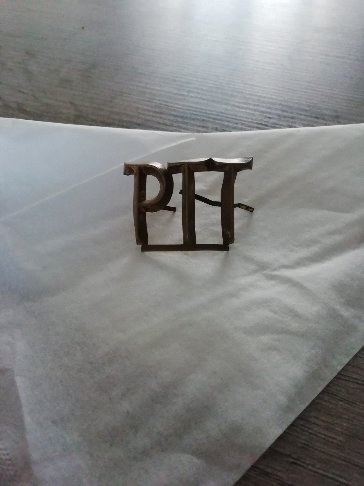 uniek ptt logo van oude ptt pet, Ophalen of Verzenden