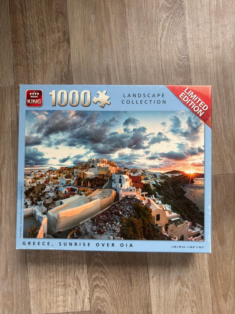 Legpuzzel King Landscape Collection, Ophalen of Verzenden, 500 t/m 1500 stukjes, Zo goed als nieuw, Legpuzzel