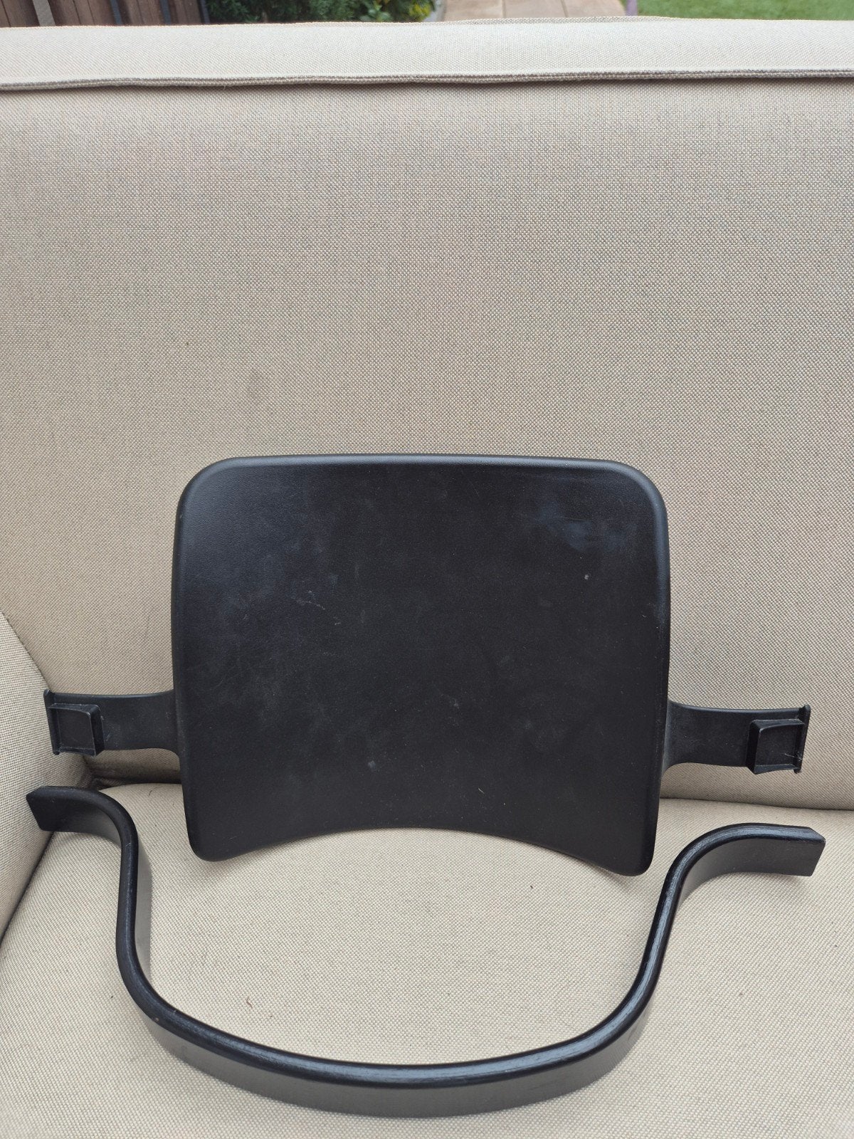 Stokke rugleuning en beugel (zwart), Ophalen of Verzenden, Zo goed als nieuw, Meegroeistoel