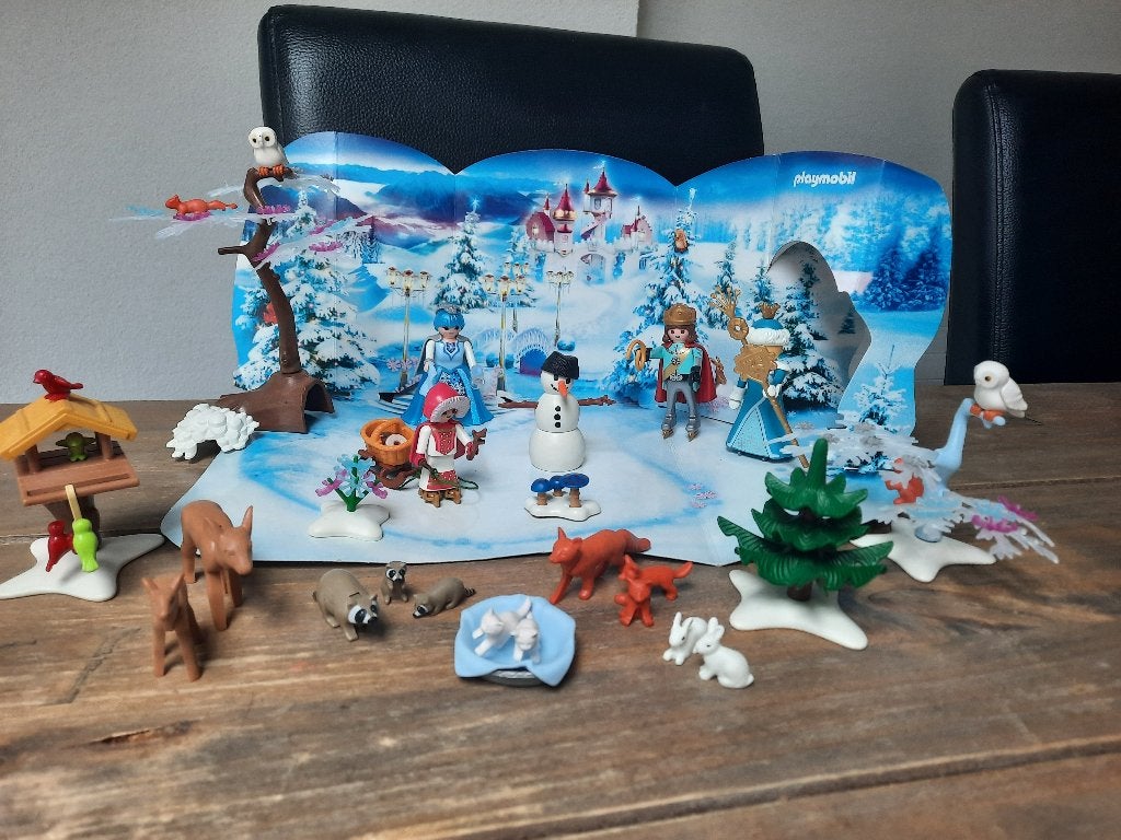 Playmobil Winterwonderland, Ophalen, Complete set, Zo goed als nieuw, Princess