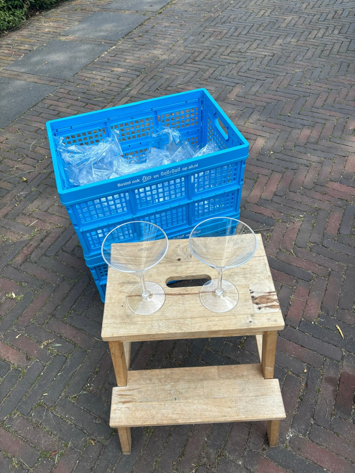 40 Onbreekbare Plastic Martini Glazen - Nieuw, Huis en Inrichting, Keuken | Servies, Nieuw, Ophalen of Verzenden, Overige stijlen