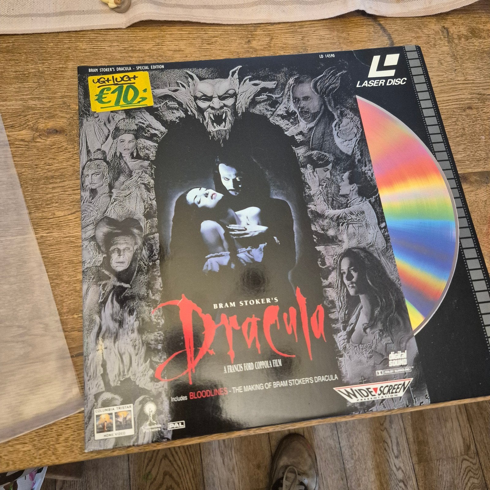 Bram Stoker's Dracula Laserdisc - Special Edition, Vanaf 18 jaar, Nederlands, Ophalen of Verzenden, Bonusmateriaal