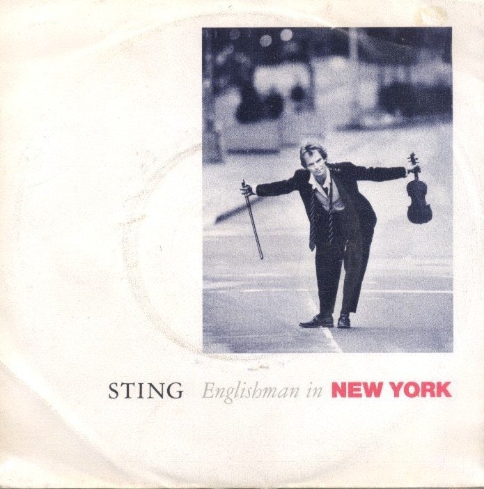 Single  -  STING  - Englishman in New York, Cd's en Dvd's, Vinyl Singles, Ophalen of Verzenden, Gebruikt, Pop