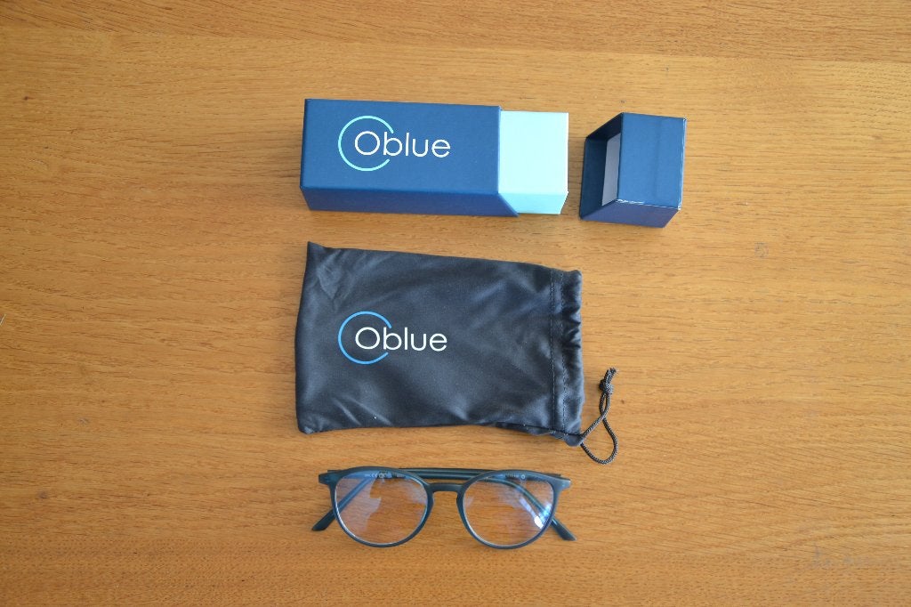 Beeldscherm bril (blauw licht filter), Overige merken, Gebruikt, Blauw, Ophalen of Verzenden