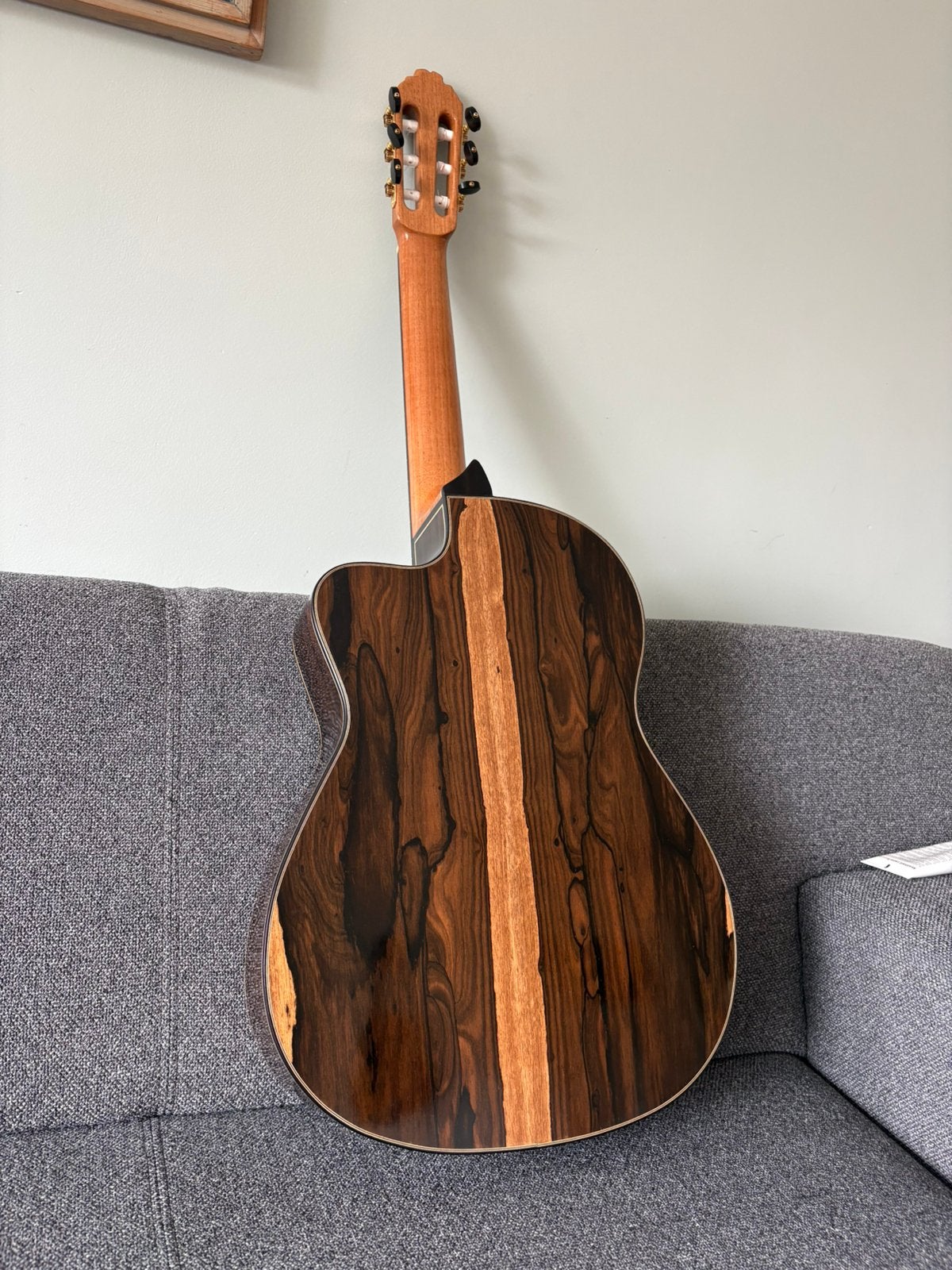 Geweldig klinkende handbouw gitaar 63cm mensuur, Muziek en Instrumenten, Ophalen of Verzenden, Zo goed als nieuw, Klassieke of Spaanse gitaar