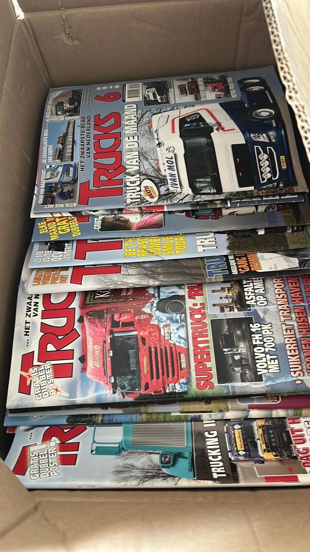 Trucks magazine, Ophalen, Gelezen