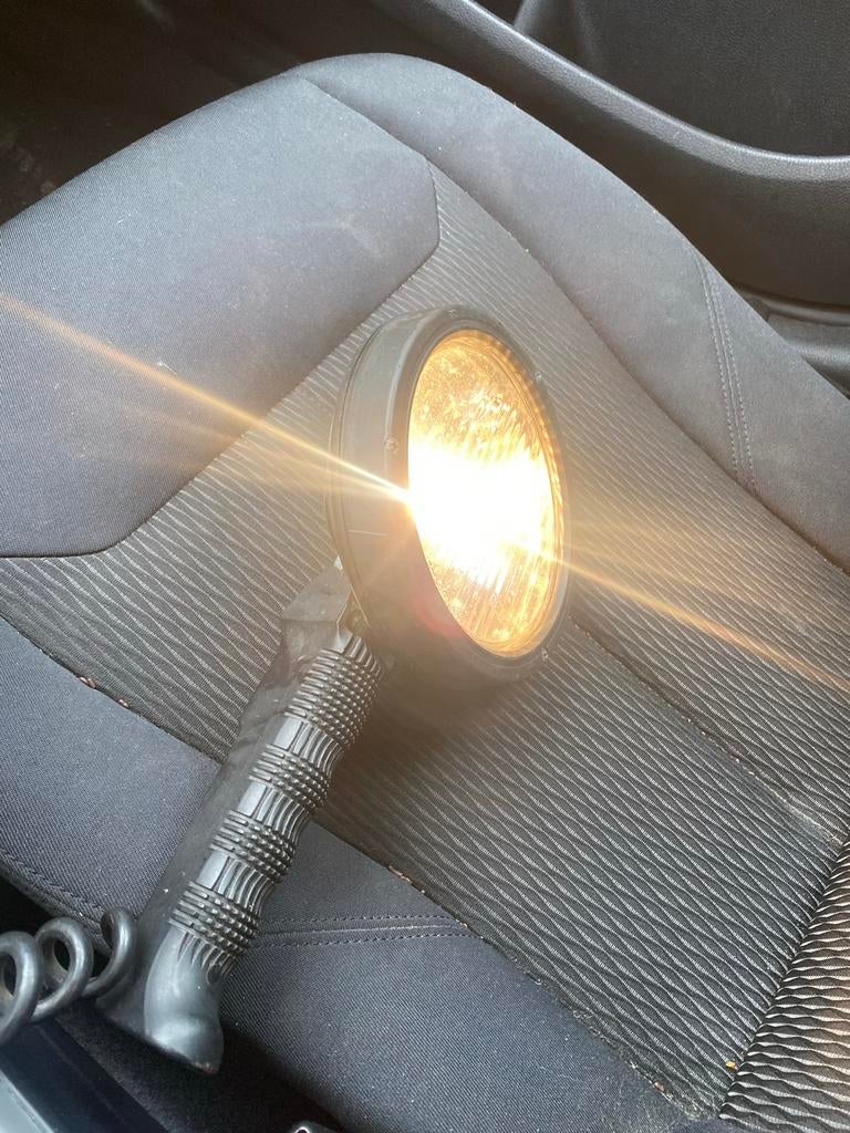 Zoeklicht 12 volt, Ophalen of Verzenden, Gebruikt