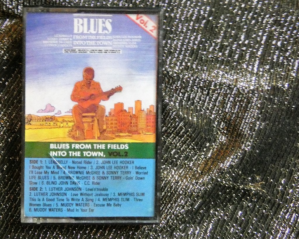Blues - From The Fields Into The Town Vol. 2 MC, Cd's en Dvd's, Cassettebandjes, Gebruikt, Overige genres, 1 bandje, Ophalen