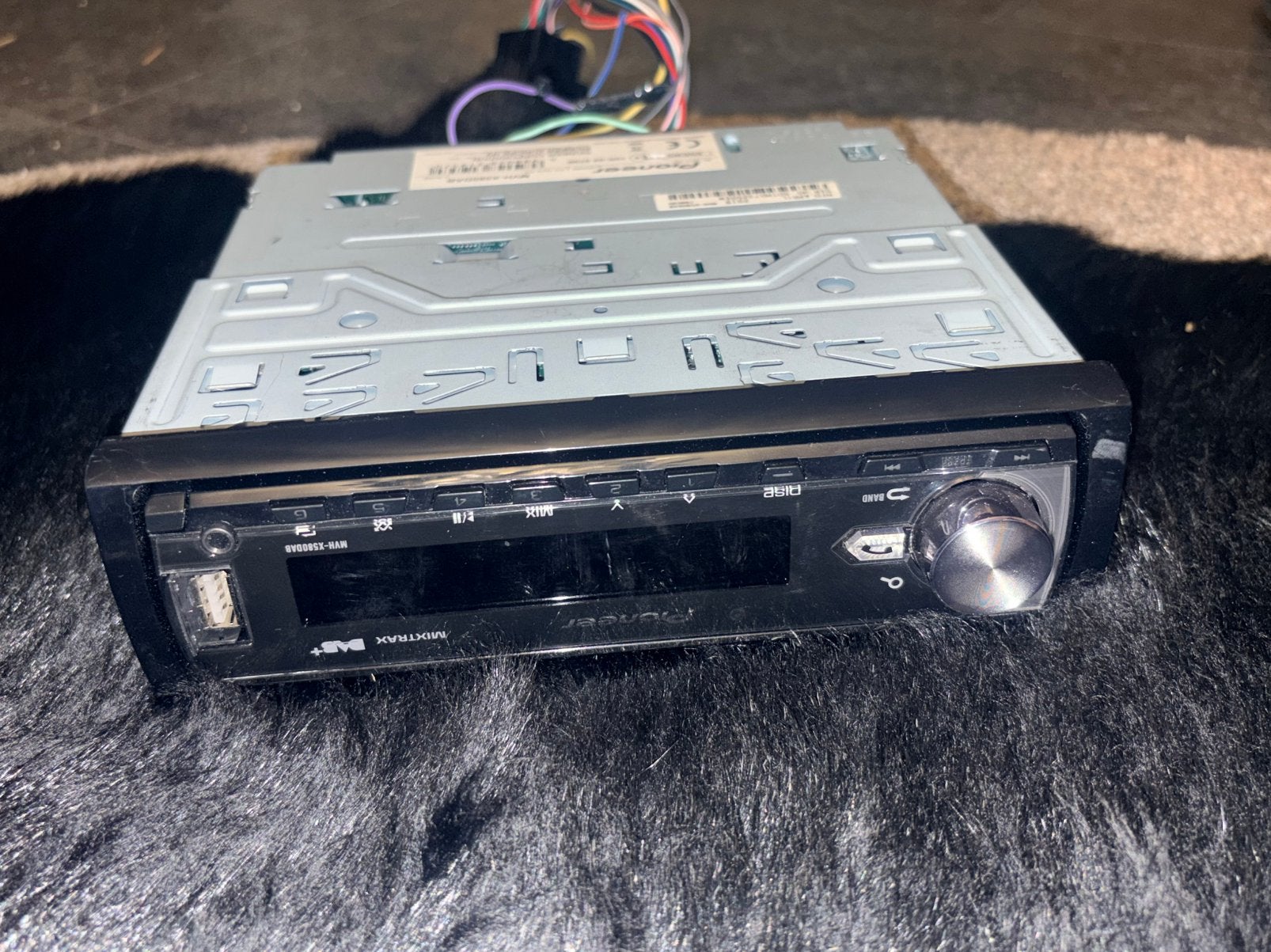 Pioneer MVH-X580DAB autoradio met ingebouwde DAB+ tuner /Usb, Ophalen of Verzenden, Zo goed als nieuw