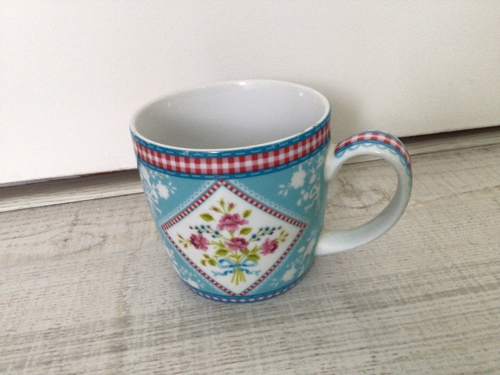 Pip Studio Mok blauw, Ophalen of Verzenden, Zo goed als nieuw, Overige stijlen, Kop(pen) en/of Schotel(s)