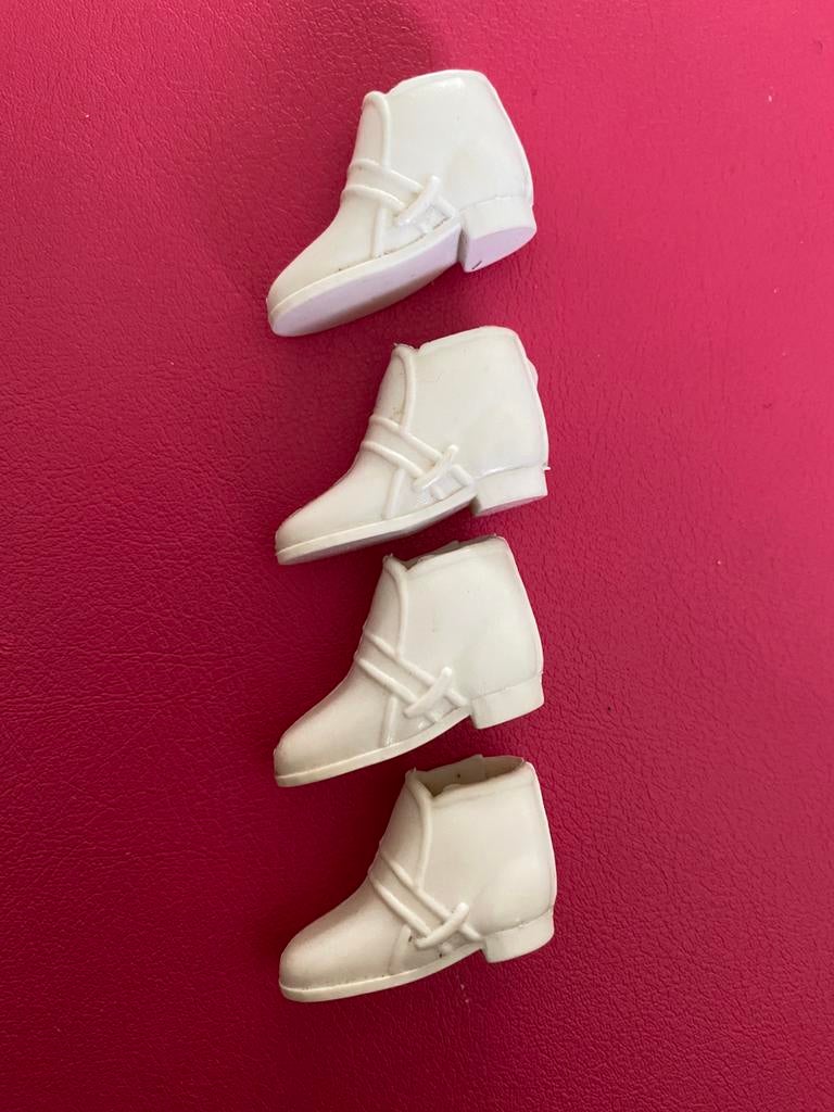 Vintage not Barbie Abba pop Bjorn en Benny schoenen Matchbox, Ophalen of Verzenden, Pop