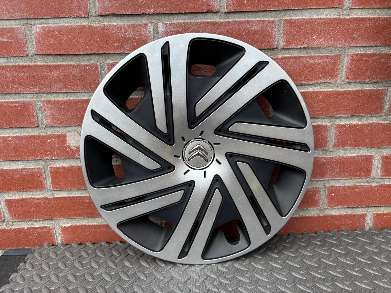 1 originele Citroen Berlingo en C3 wieldop 15 inch, Auto diversen, Ophalen of Verzenden, Gebruikt