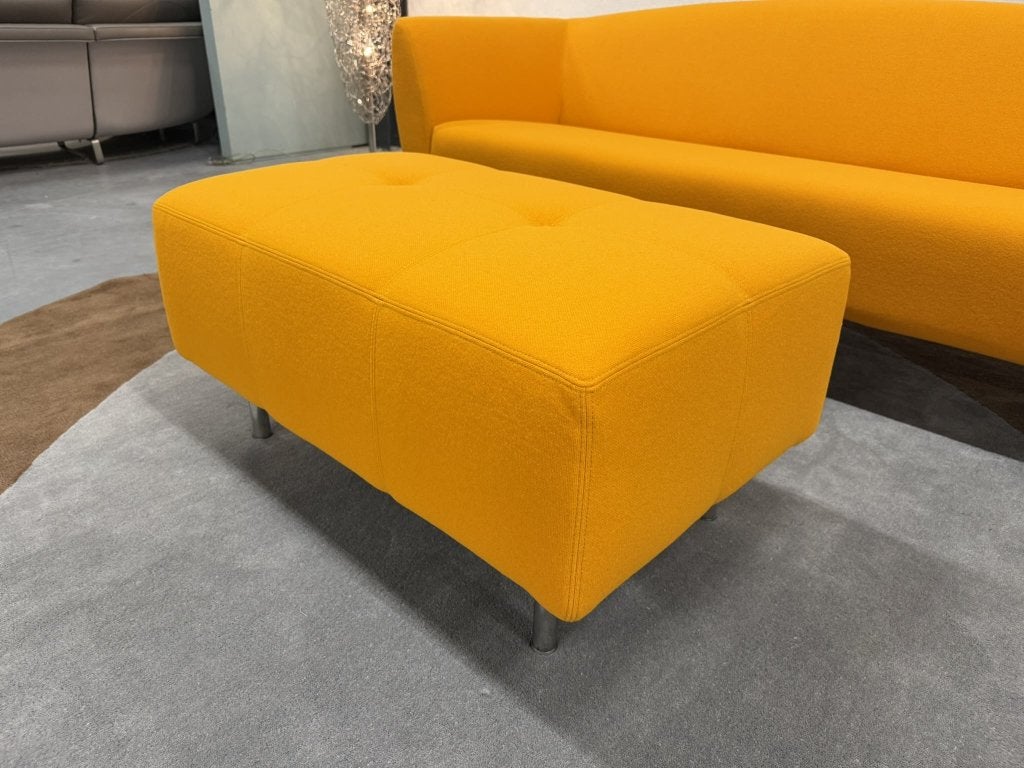 Nieuw Gelderland 6111 Voetenbank oranje Design Poef