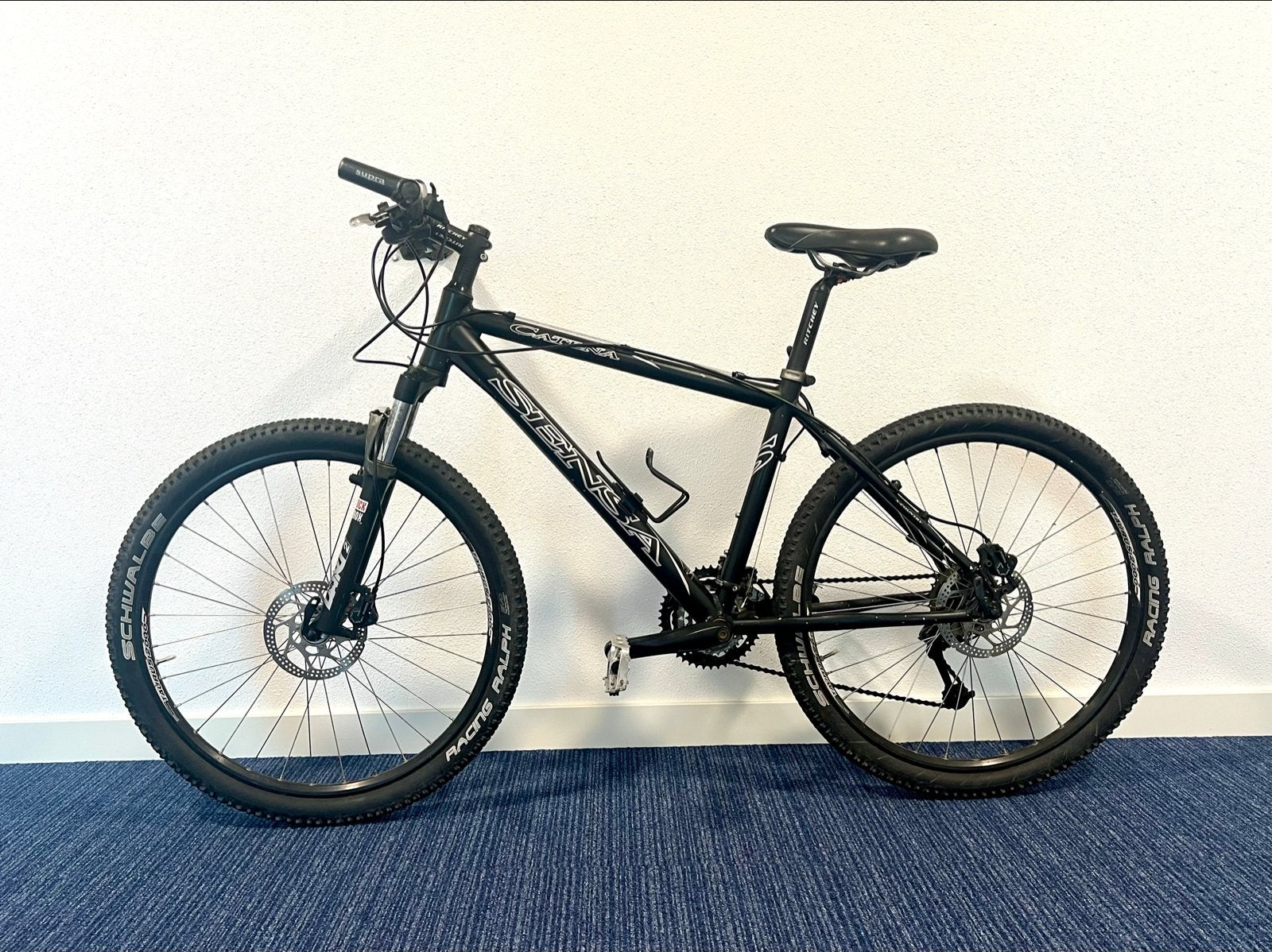 Sensa Catena Mountainbike - Zwart, Gebruikt, Overige merken, Gebruikt, Hardtail, Heren