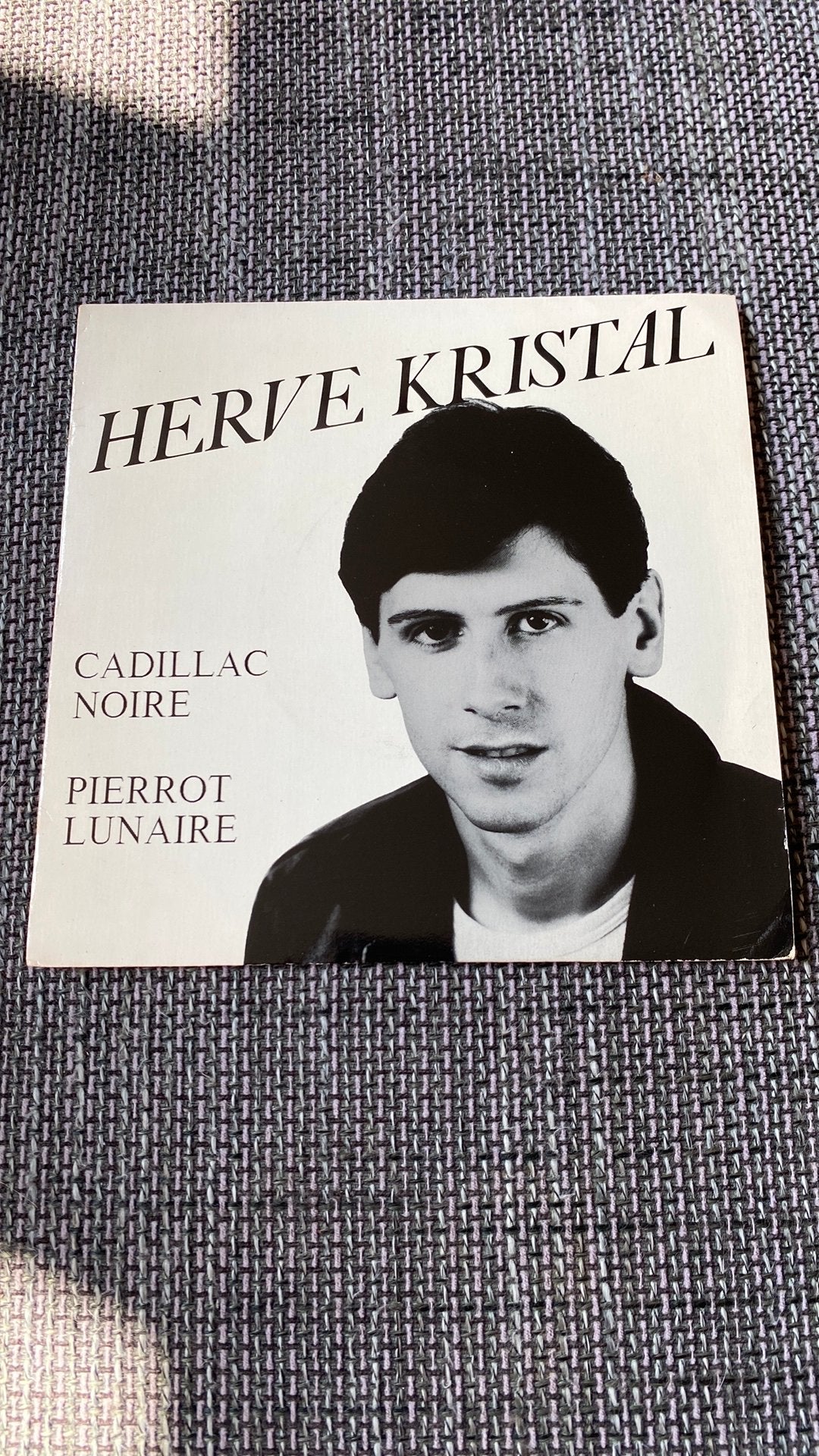 Vinyl single Herve Kristal - Cadillac noire, Ophalen of Verzenden, Zo goed als nieuw, Pop
