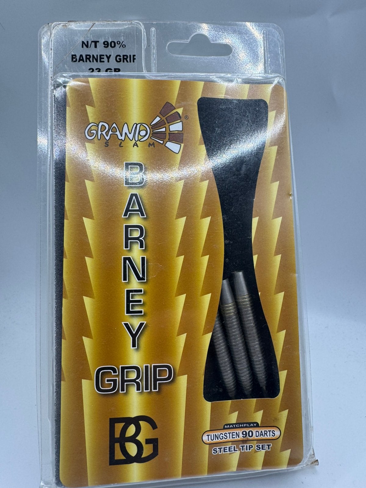 Grand Slam Barney Grip 23 Gram Dartpijlen, Ophalen of Verzenden, Zo goed als nieuw, Nvt, Pijlen
