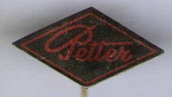 PETTER stationeren motoren blik speldje ( E_172), Verzenden, Zo goed als nieuw, Transport, Speldje of Pin