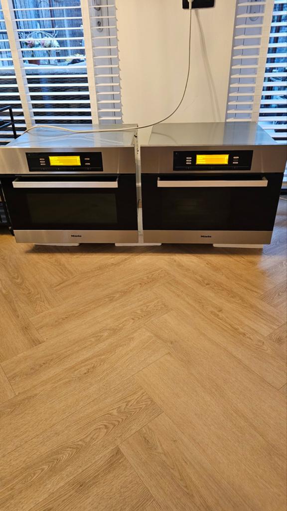 Hele luxe miele set combi oven en combi stoomoven 5000 serie, Witgoed en Apparatuur, Magnetrons, Ophalen, Combimagnetron, Crisp