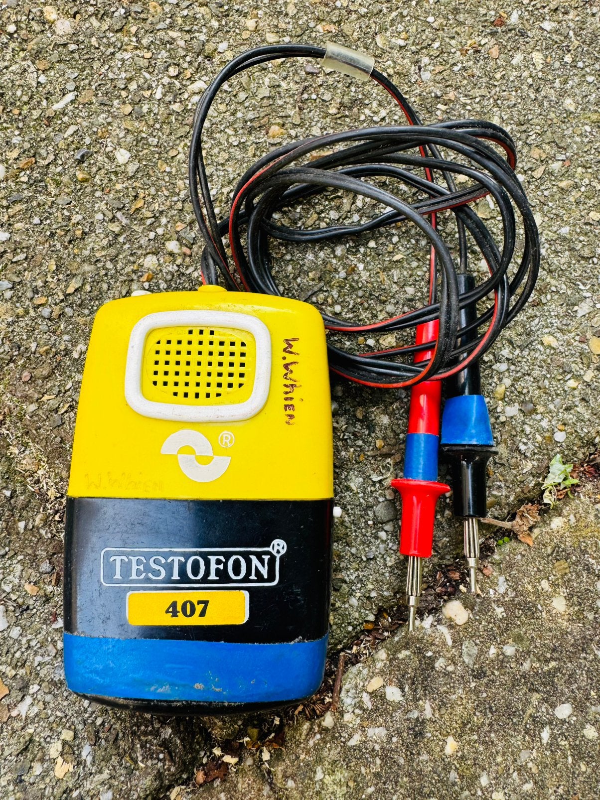 Vintage Testofon 407 Spanningsmeter - Koning en Hartman, Ophalen of Verzenden, Gebruikt, Overige meters