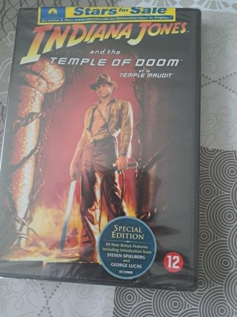 indiana jones and the temple of doom ( h ford ), Vanaf 12 jaar, Ophalen of Verzenden, Nieuw in verpakking
