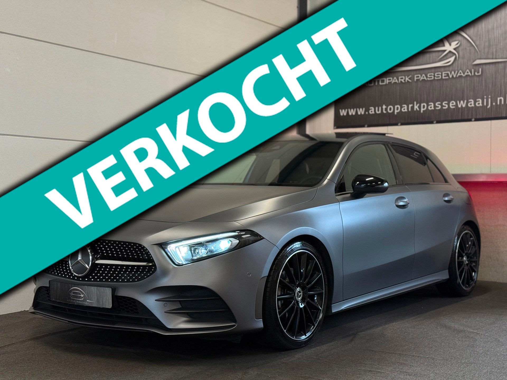 Mercedes-Benz A-klasse 180 AMG Pano, Cruise Control, Apple C, Auto's, Dealer onderhouden, 136 pk, Gebruikt, 4 cilinders
