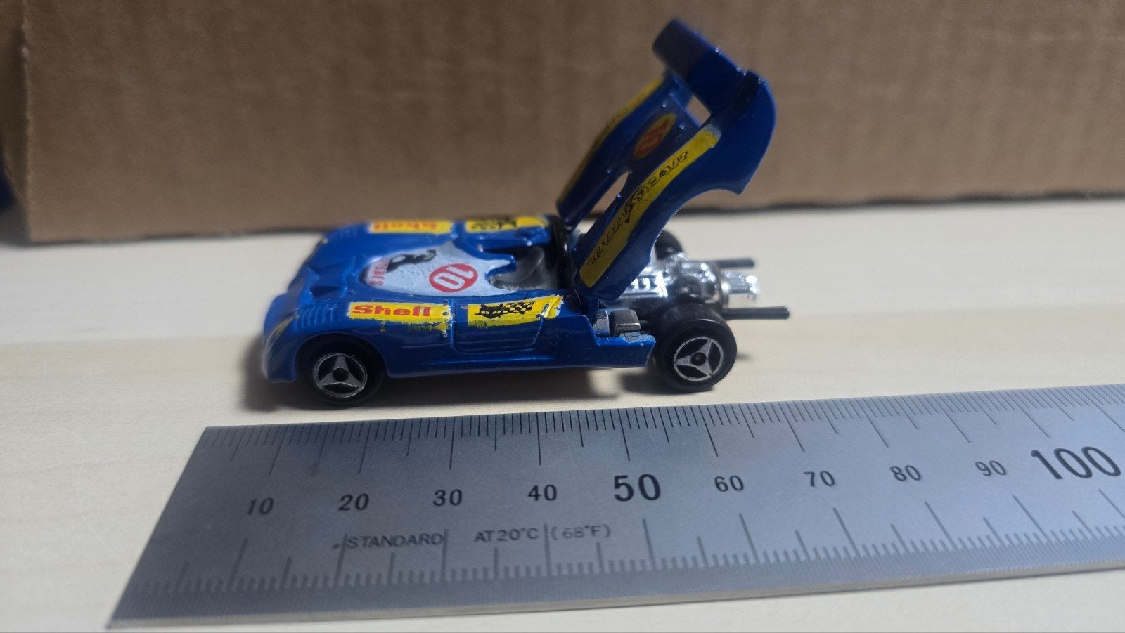 Majorette Matra Simca 670 - Blauw Diecast Model, Ophalen of Verzenden, Gebruikt, Auto