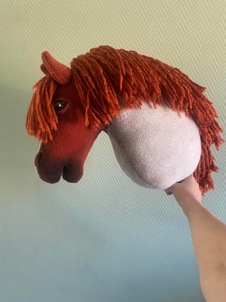 Mooie Red Roan hobby horse, Hobby en Vrije tijd, Overige Hobby en Vrije tijd, Ophalen, Zo goed als nieuw