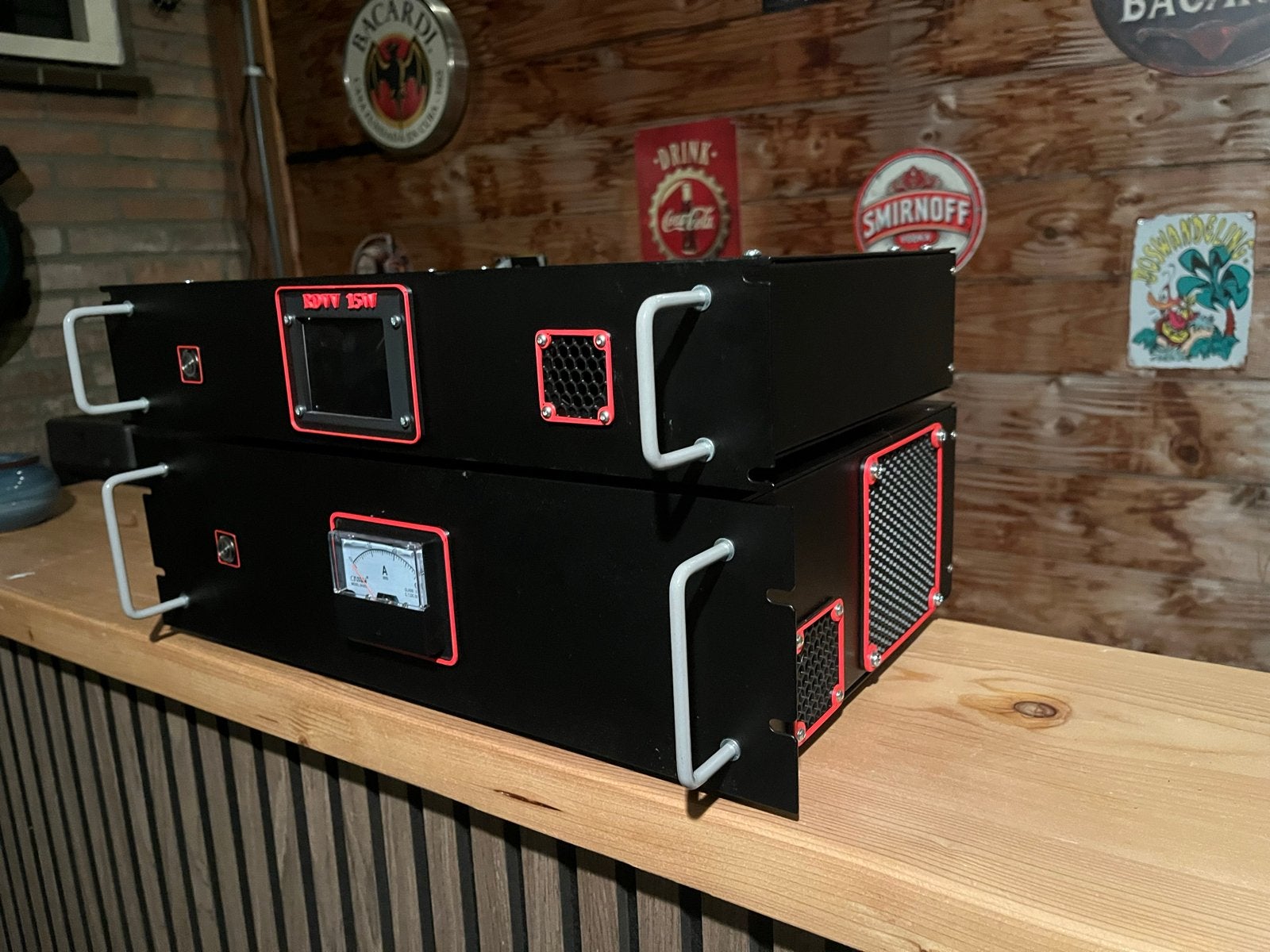 Complete zenderset: 500W eindtrap, sturing, coax en dipool, Telecommunicatie, Zenders en Ontvangers, Ophalen, Zo goed als nieuw