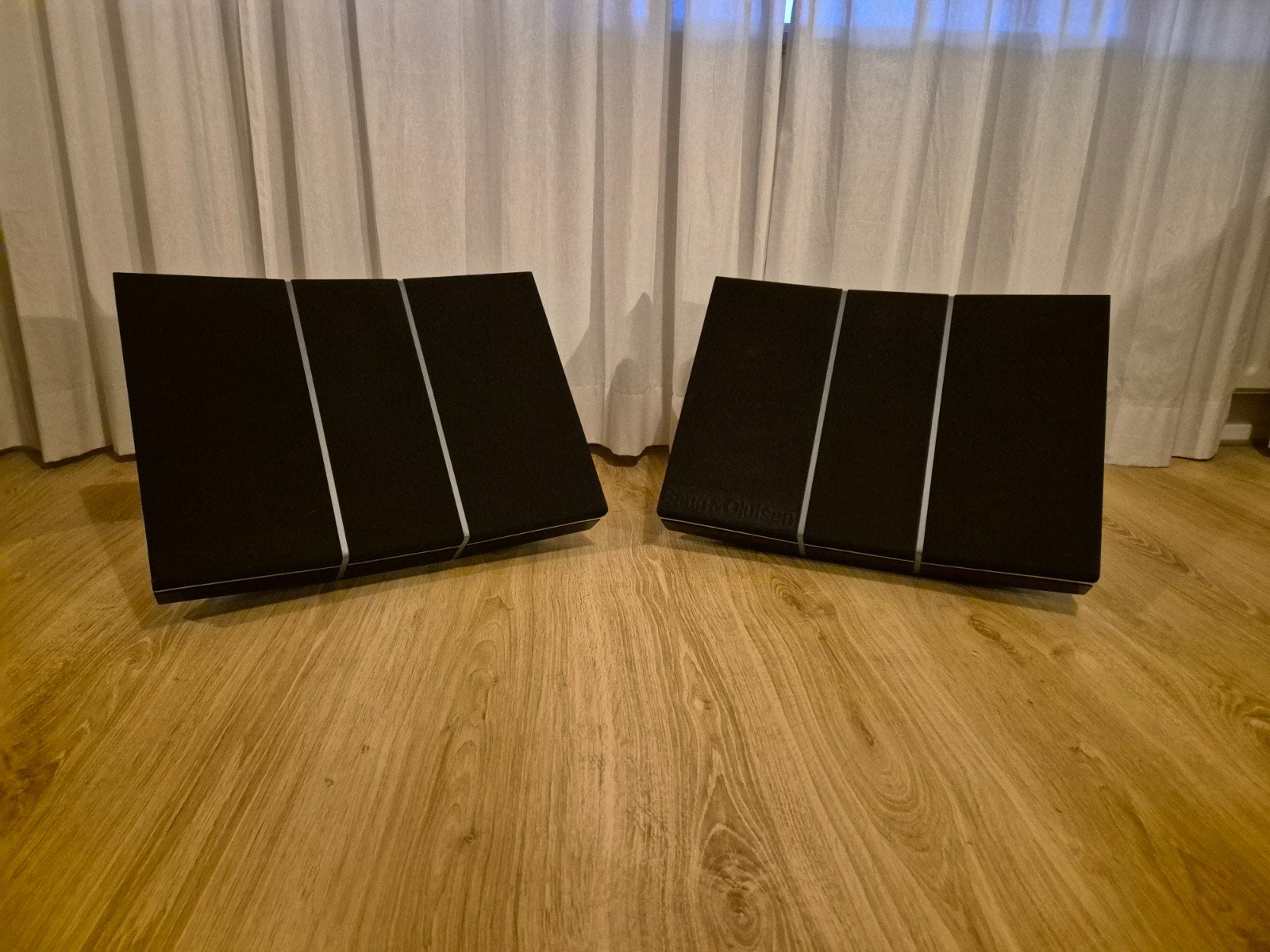 Bang & Olufsen Beovox RL 6000 speakerset, Ophalen, Stereo speakers, Gebruikt, Inclusief standaarden