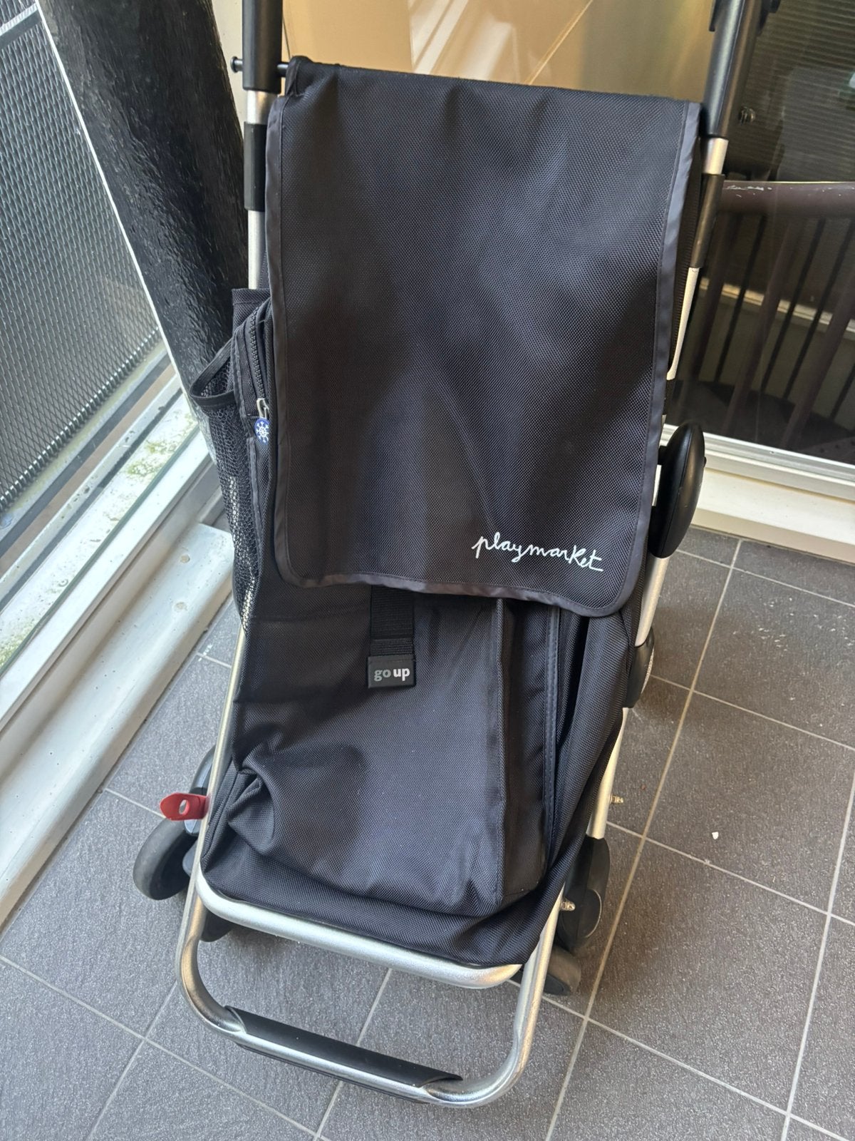 Playmarket Go Up boodschappentrolley, Ophalen, Zo goed als nieuw, Grijs, 30 cm of meer