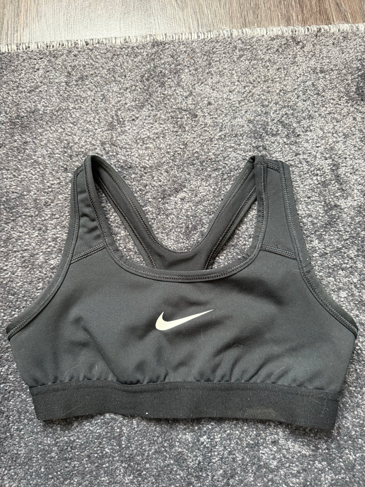 Nike Sporttop Zwart Maat 128/137cm, Zwart, Ophalen of Verzenden, Maat 34 (XS) of kleiner, Fitness of Aerobics