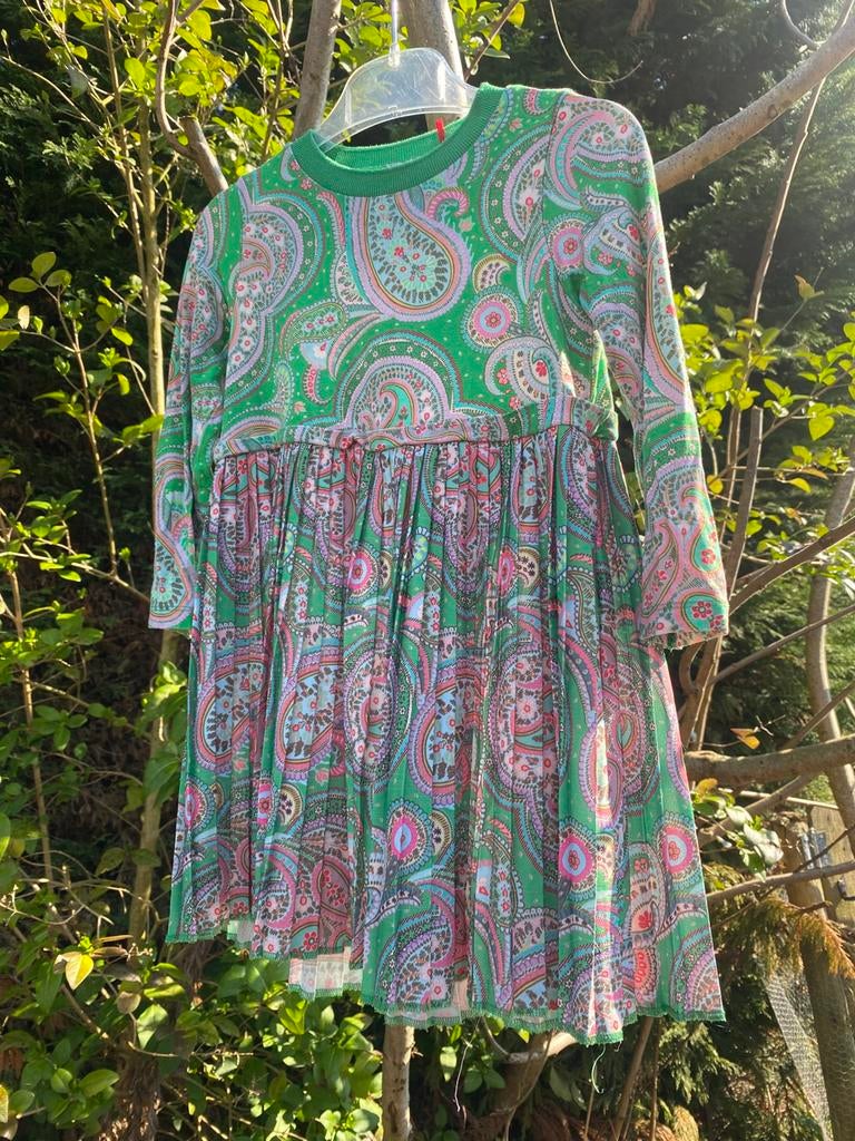 Prachtig jurkje met paisleyprint Oilily mt 98, Verzenden, Gebruikt, Meisje, Jurk of Rok