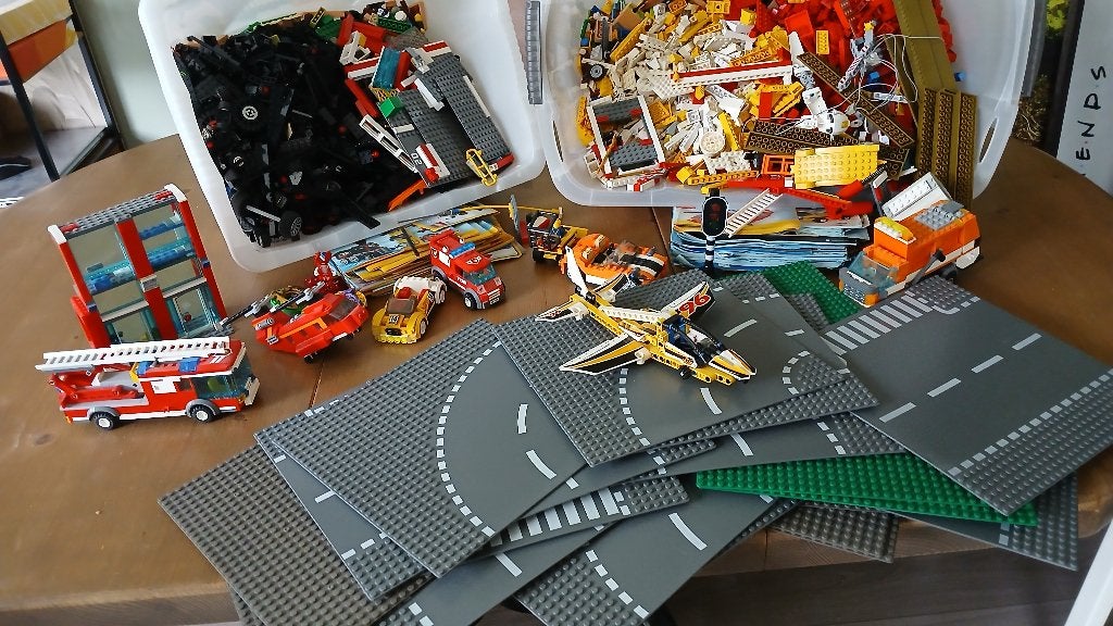Heel veel Lego, Kinderen en Baby's, Speelgoed | Duplo en Lego, Ophalen, Zo goed als nieuw, Compleet, Lego