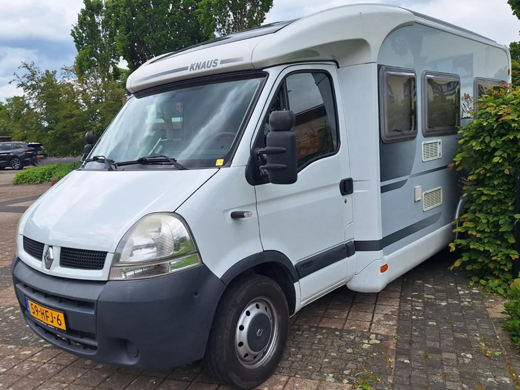 CAMPER intergraal KNAUS., Caravans en Kamperen, Campers, Particulier, Half-integraal