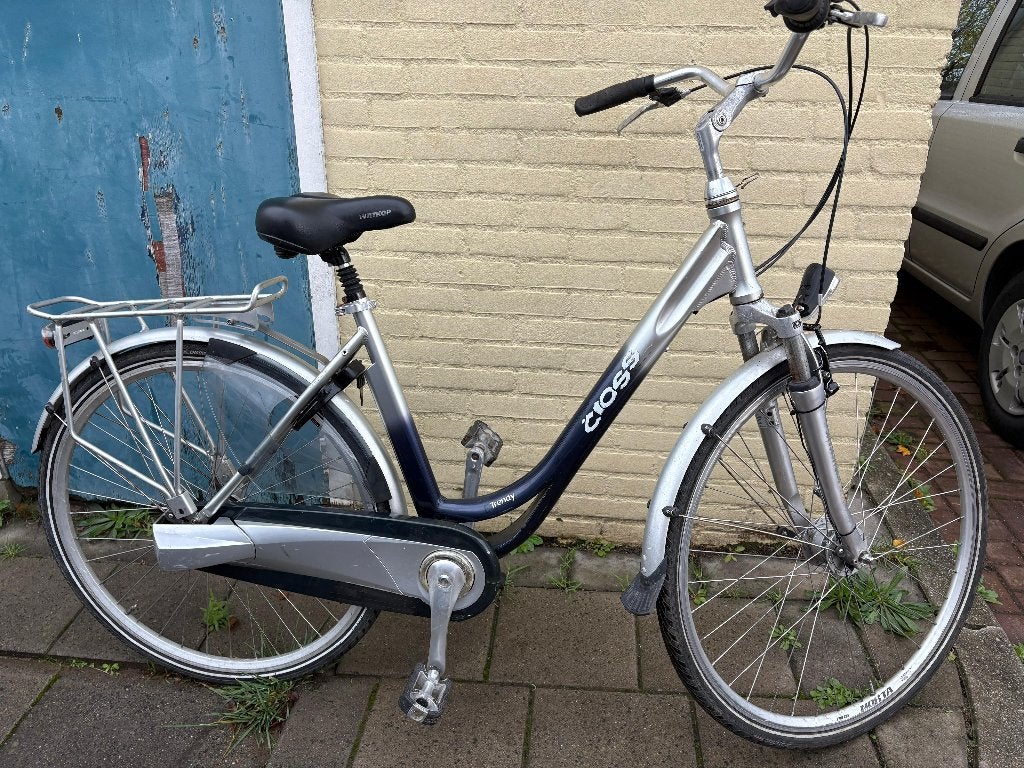 CROSS Damesfiets 3 Versnellingen 28 inch, Gebruikt, Versnellingen, 50 tot 53 cm, Ophalen