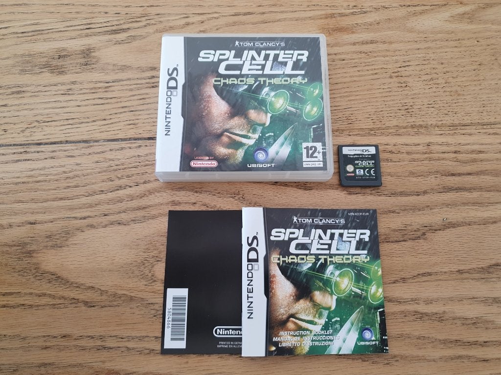 Splinter Cell Chaos Theory CIB x € 5,00, Spelcomputers en Games, Shooter, Verzenden, 1 speler, Zo goed als nieuw