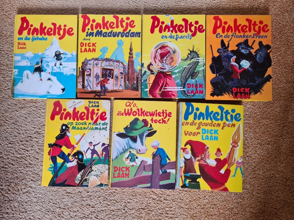 Pinkeltje boeken door Dick Laan, Ophalen of Verzenden, Gelezen, Dick Laan, Fictie algemeen