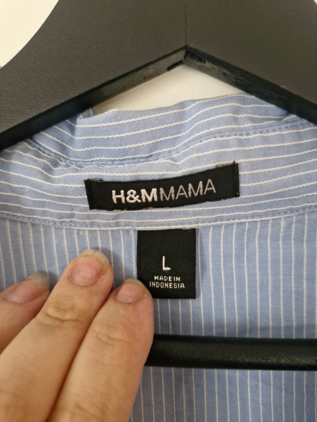 Zwangerschaps shirt maat L, Kleding | Dames, Positiekleding, Maat 38/40 (M), H&M, Zwart, Onbekend