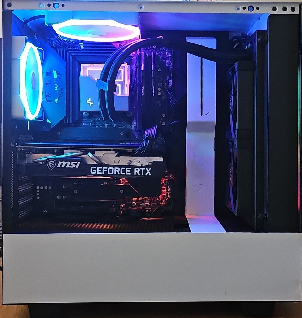 MULTIMEDIA & GAME PC i7 11700F/1TBM.2/32GBDDR4/RTX3060Ti  8G, 32 GB, Zelf gebouwde pc, Ophalen of Verzenden, Zo goed als nieuw
