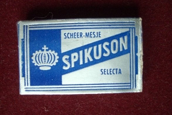 VINTAGE - SPIKON SCHEERMESJES WAAIER, Ophalen of Verzenden, Zo goed als nieuw