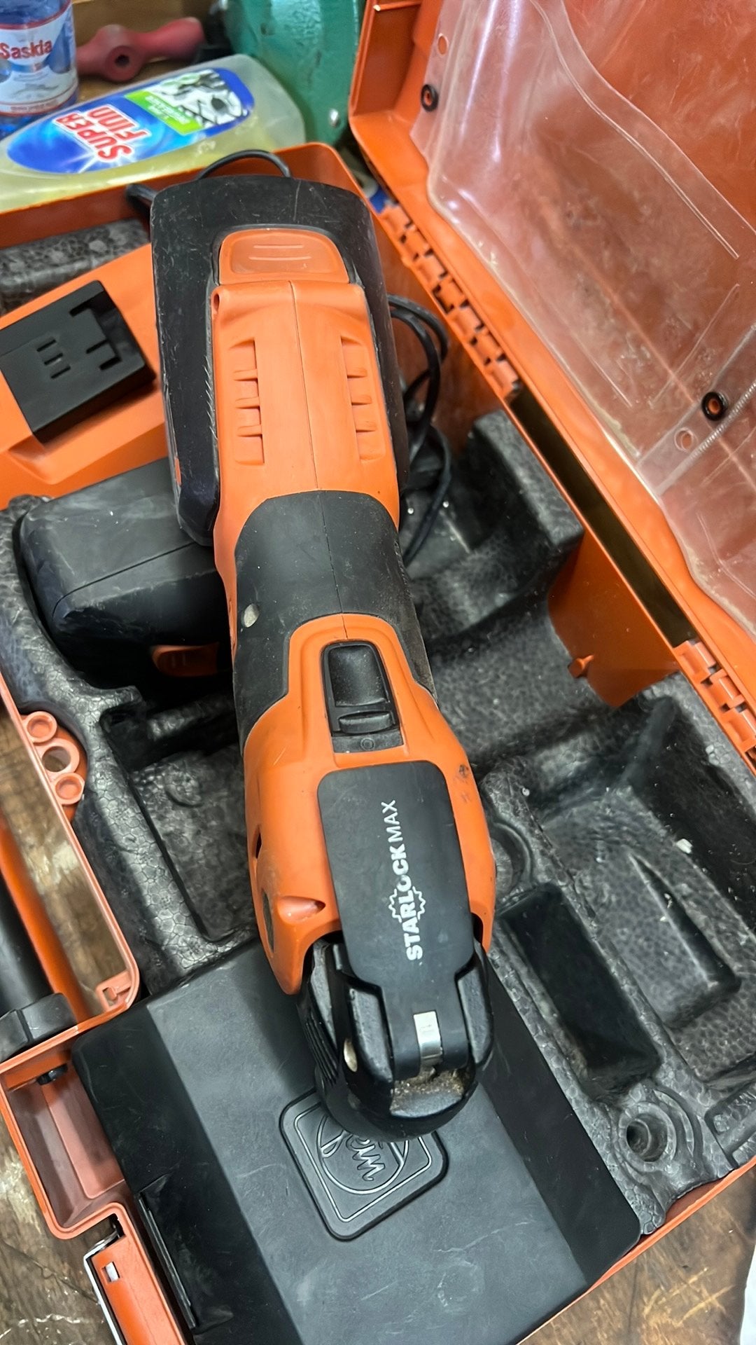 Multitool fein inc 2 accu, Ophalen of Verzenden, Zo goed als nieuw