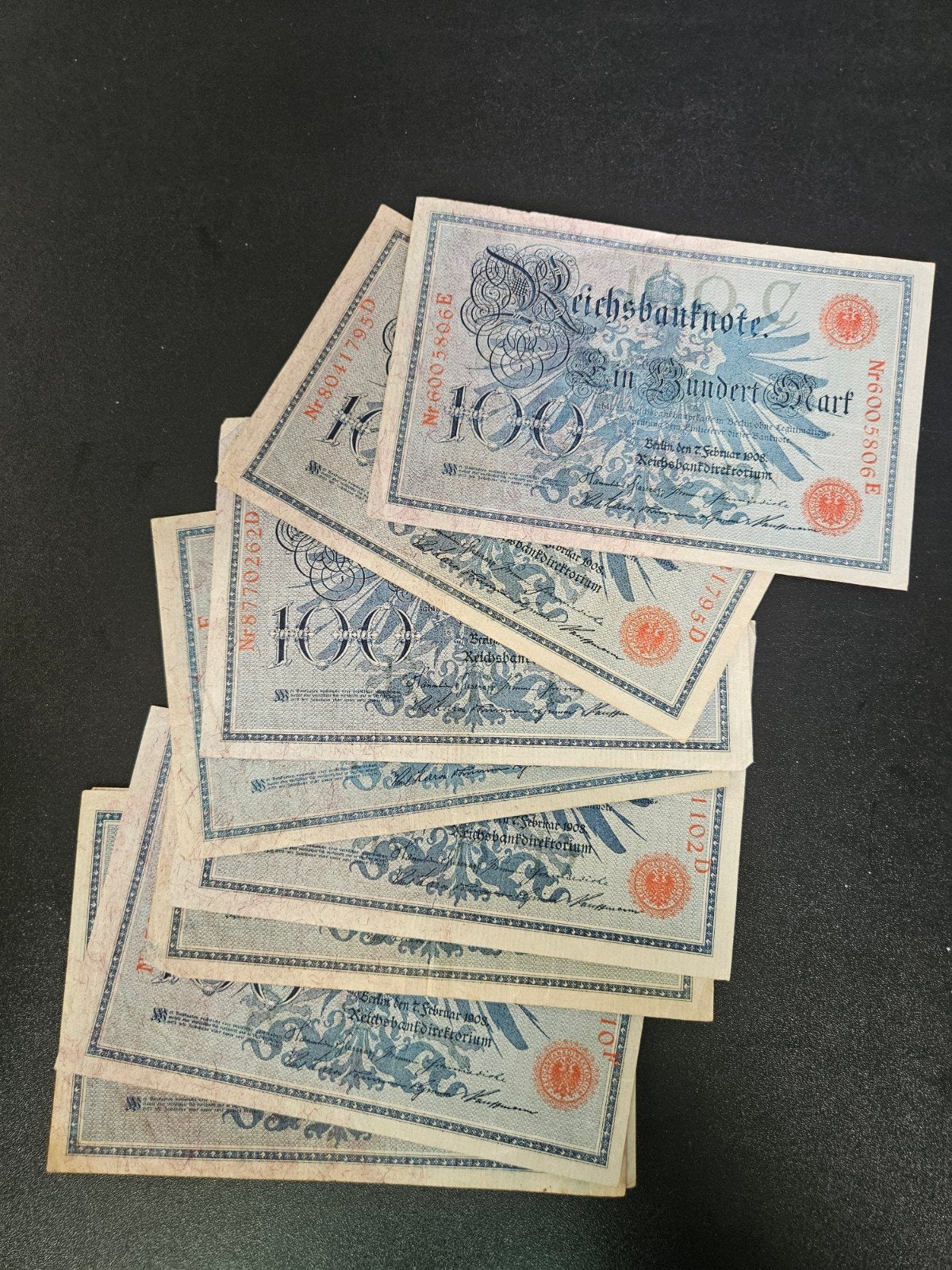 Duitsland pick 33a 1908 per stuk, Ophalen of Verzenden, Duitsland, Los biljet
