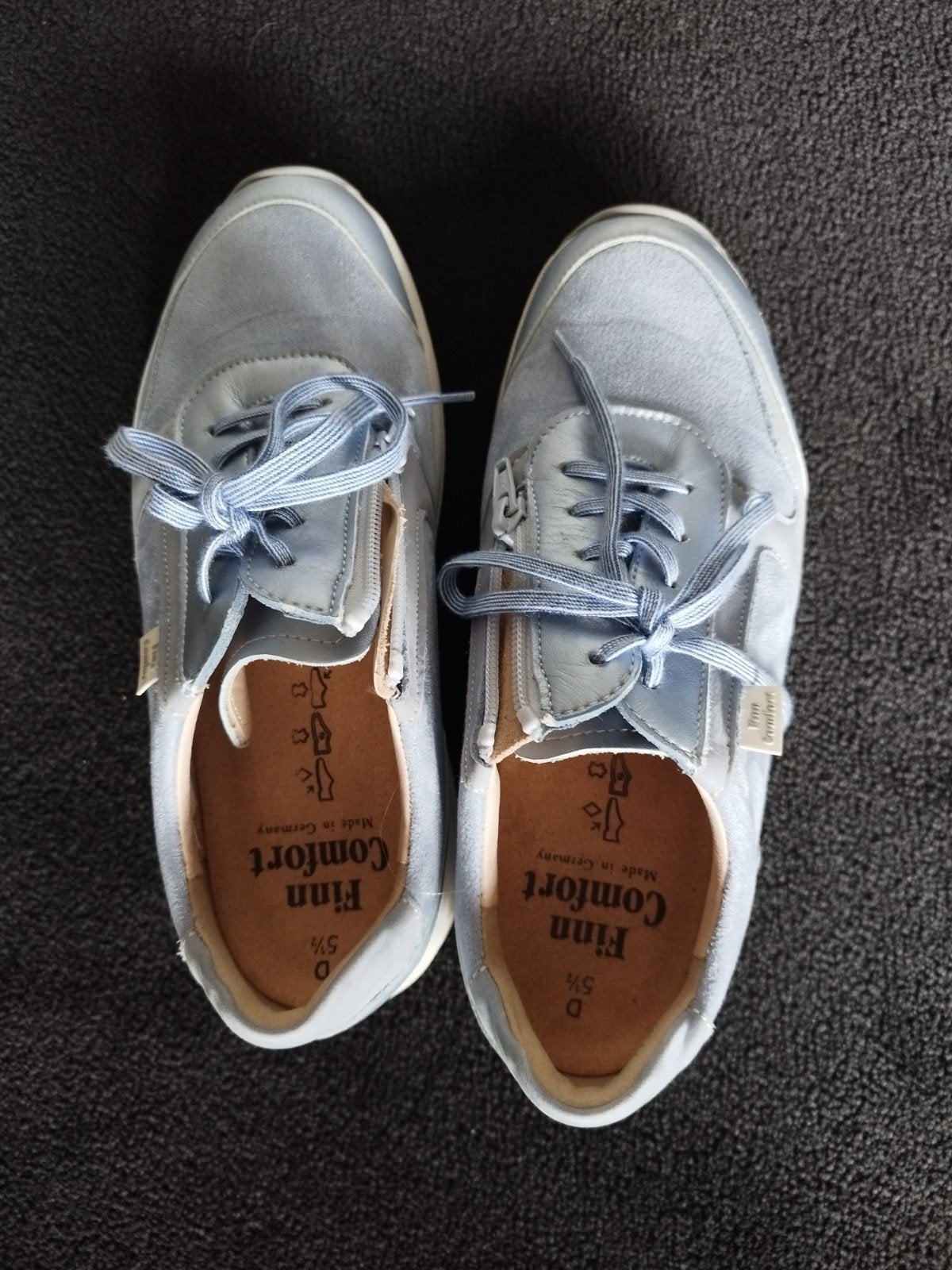 Finn Comfort Mori Sneakers - Maat 39, Blauw, Ophalen of Verzenden, Zo goed als nieuw, Blauw, Sneakers of Gympen