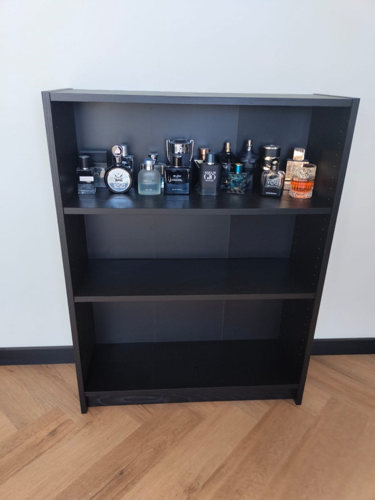 IKEA BILLY Boekenkast Zwart Eikenpatroon, Huis en Inrichting, Ophalen, Met plank(en), 100 tot 150 cm, 50 tot 100 cm