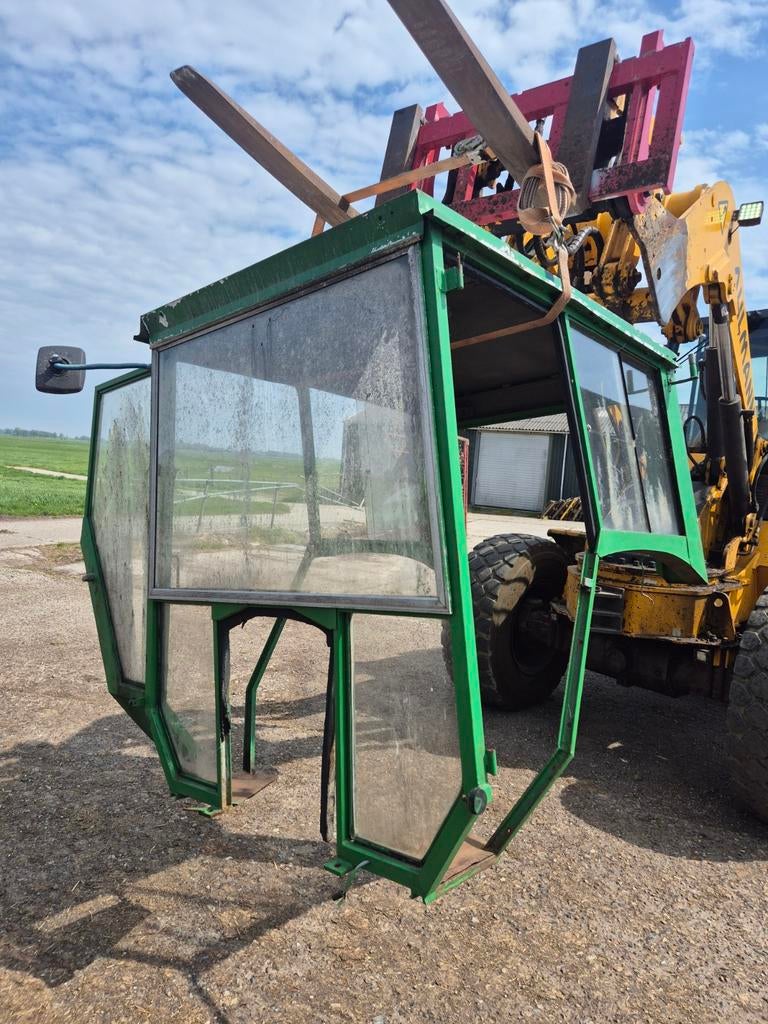 John deere cabine, Ophalen